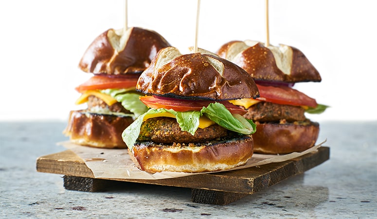 Plant-based sliders