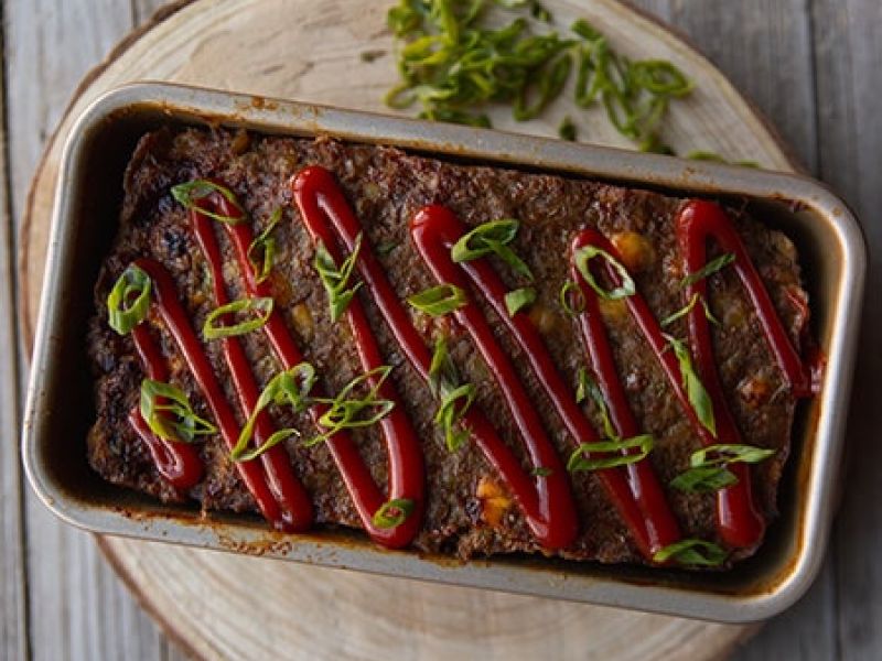 Beef and Lentil Meatloaf