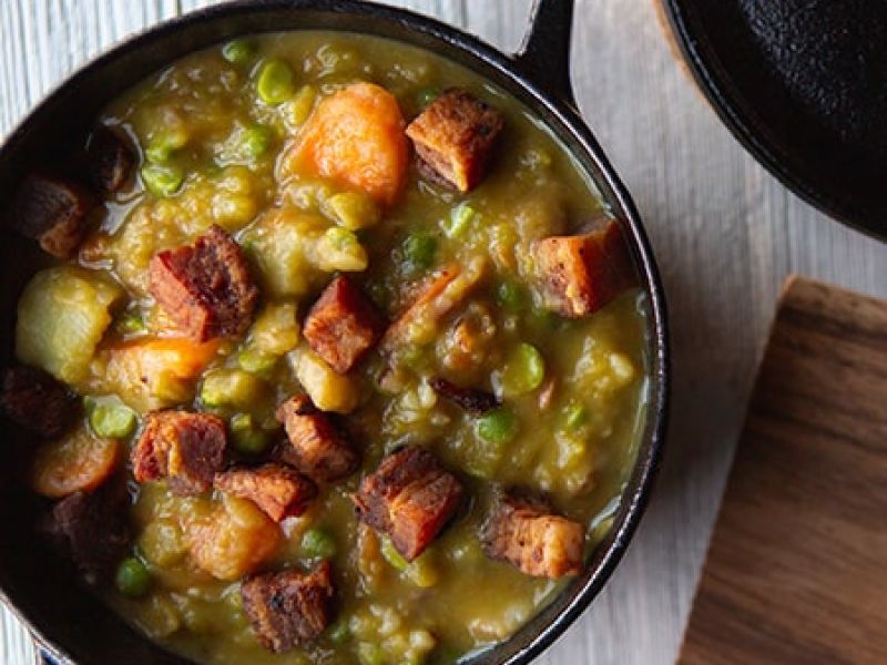 Pork and Pea Stew