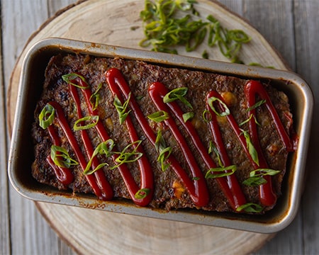 Beef and Lentil Meatloaf