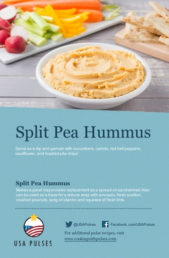 Split Pea Hummus
