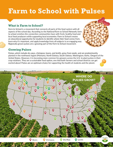 Farm to School with Pulses